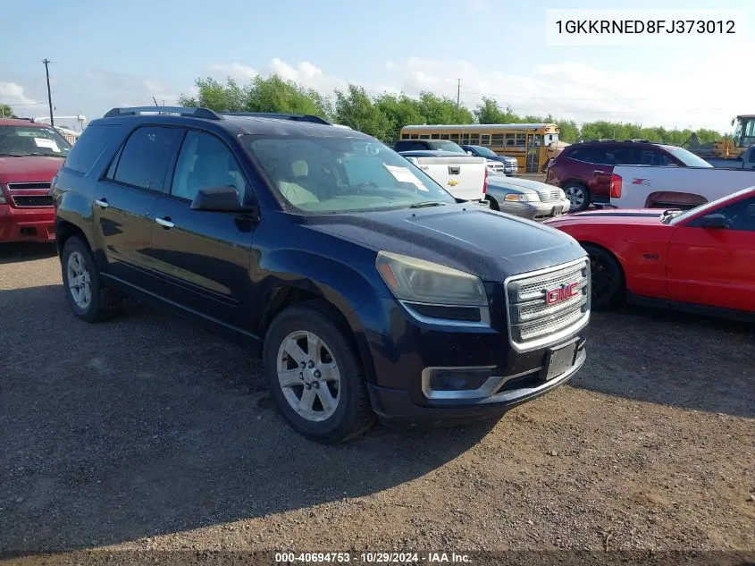 2015 GMC Acadia Sle-1 VIN: 1GKKRNED8FJ373012 Lot: 40694753