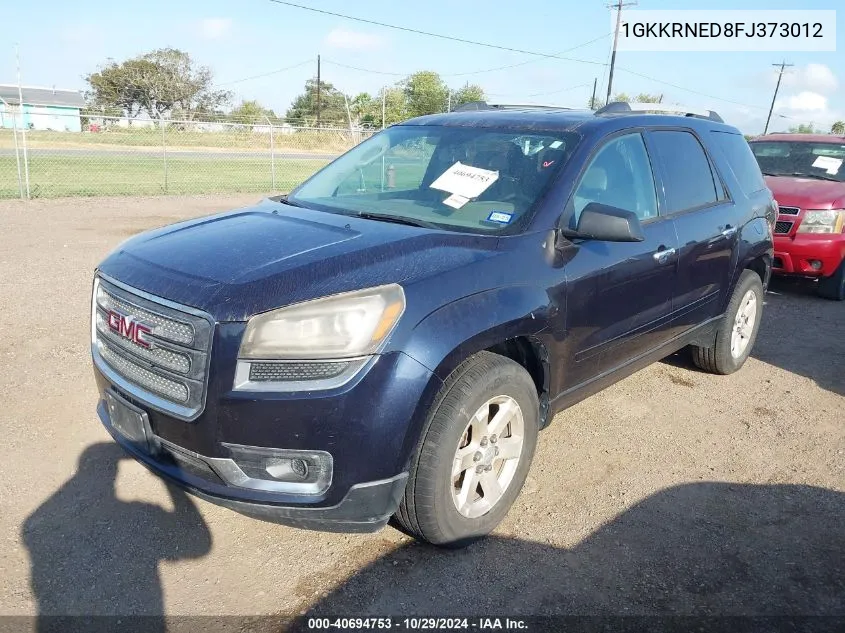 2015 GMC Acadia Sle-1 VIN: 1GKKRNED8FJ373012 Lot: 40694753