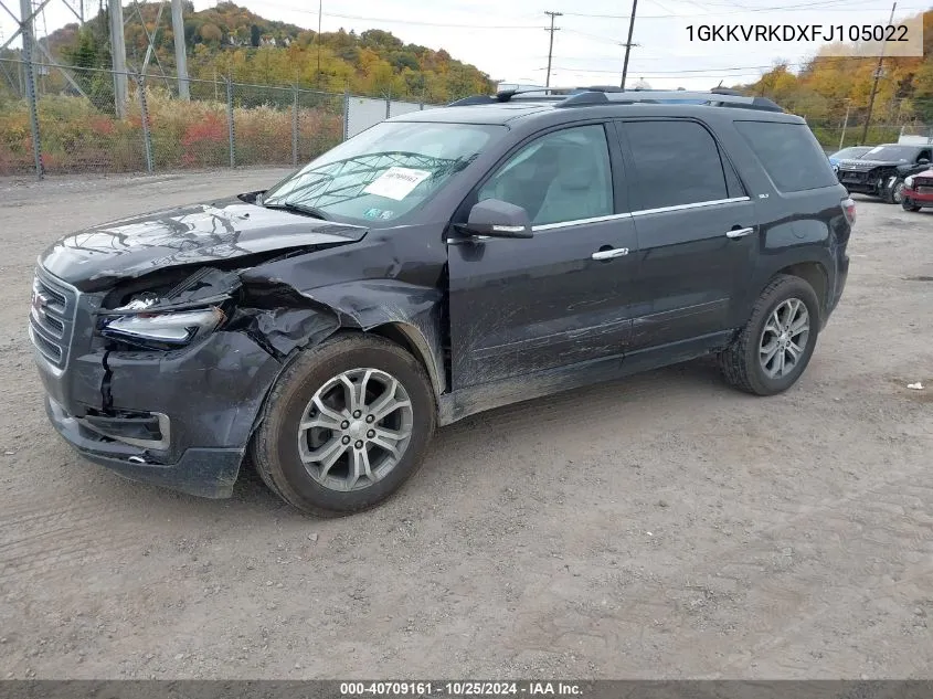 2015 GMC Acadia Slt-1 VIN: 1GKKVRKDXFJ105022 Lot: 40709161