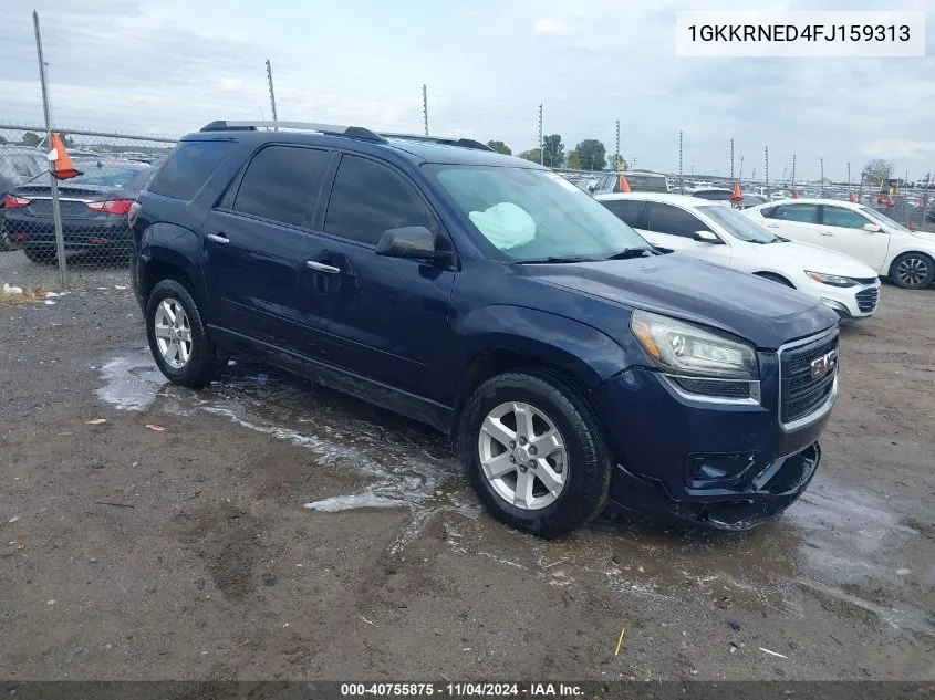 2015 GMC Acadia Sle-1 VIN: 1GKKRNED4FJ159313 Lot: 40755875