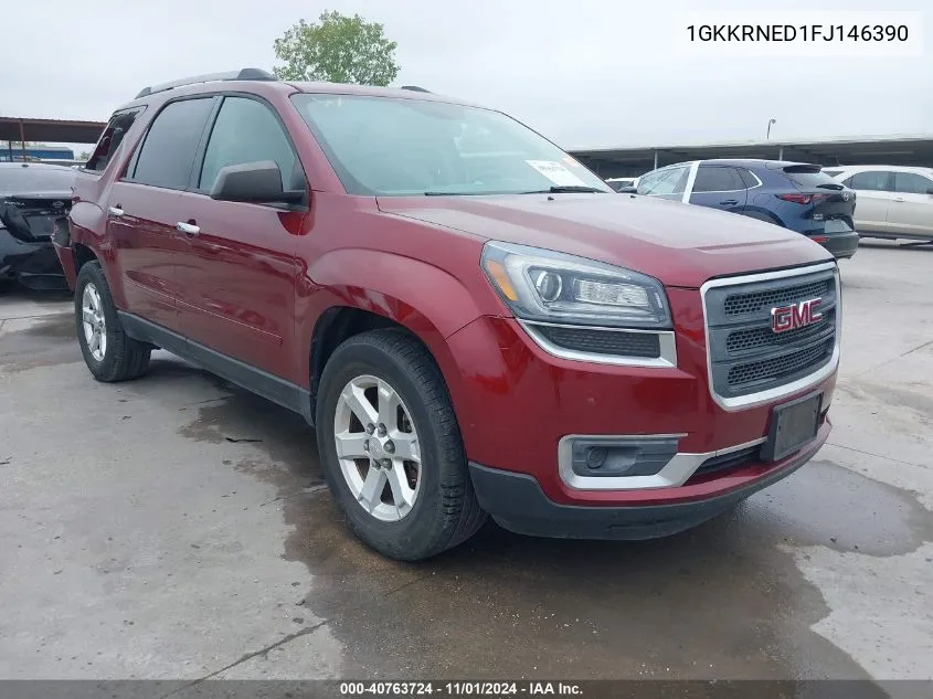 2015 GMC Acadia Sle-1 VIN: 1GKKRNED1FJ146390 Lot: 40763724