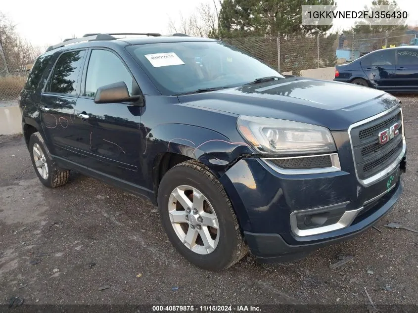 2015 GMC Acadia Sle-1 VIN: 1GKKVNED2FJ356430 Lot: 40879875