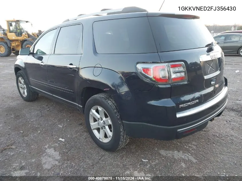 2015 GMC Acadia Sle-1 VIN: 1GKKVNED2FJ356430 Lot: 40879875