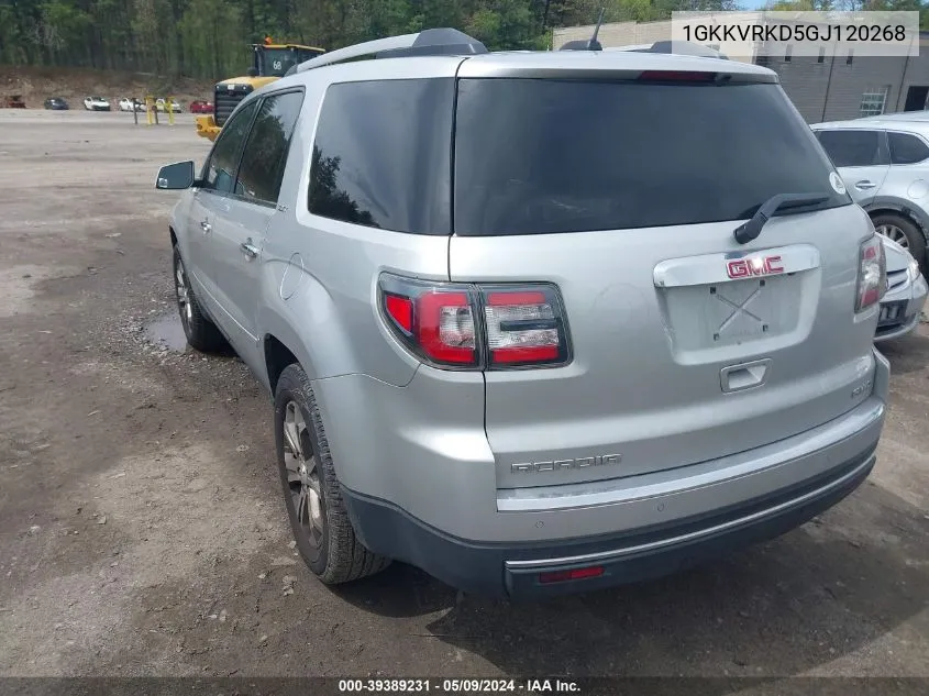 1GKKVRKD5GJ120268 2016 GMC Acadia Slt-1