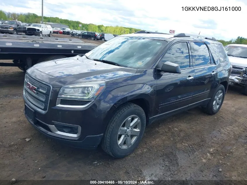 2016 GMC Acadia Sle-1 VIN: 1GKKVNED8GJ161000 Lot: 39410465