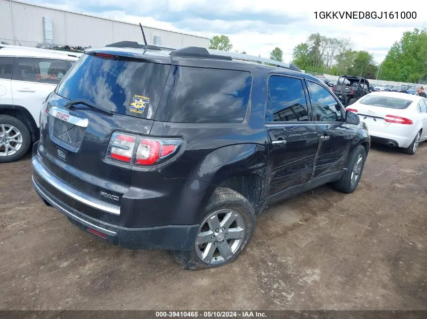 2016 GMC Acadia Sle-1 VIN: 1GKKVNED8GJ161000 Lot: 39410465