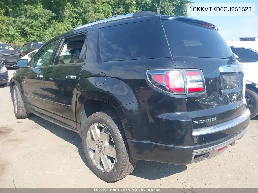 1GKKVTKD6GJ261623 2016 GMC Acadia Denali