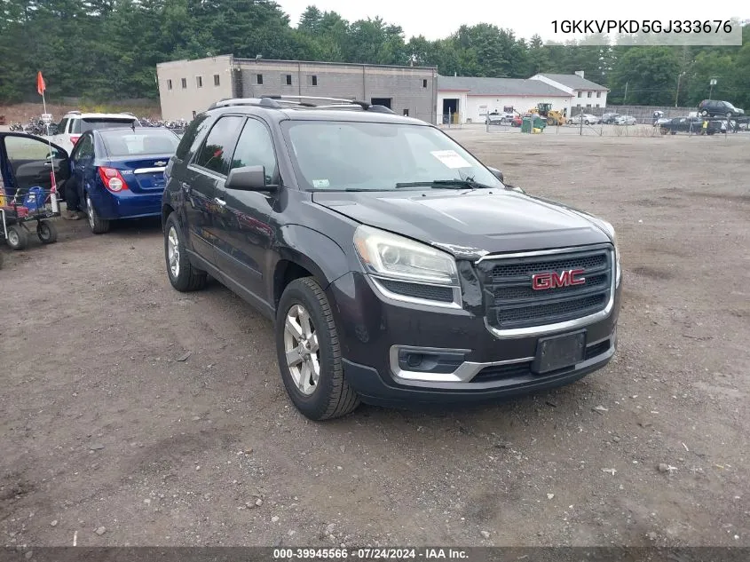 1GKKVPKD5GJ333676 2016 GMC Acadia Sle-2