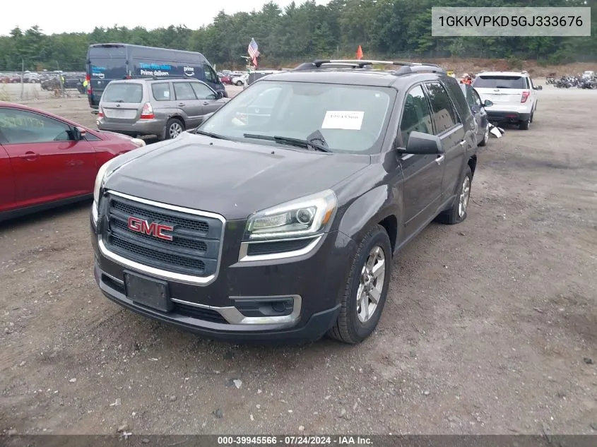 1GKKVPKD5GJ333676 2016 GMC Acadia Sle-2