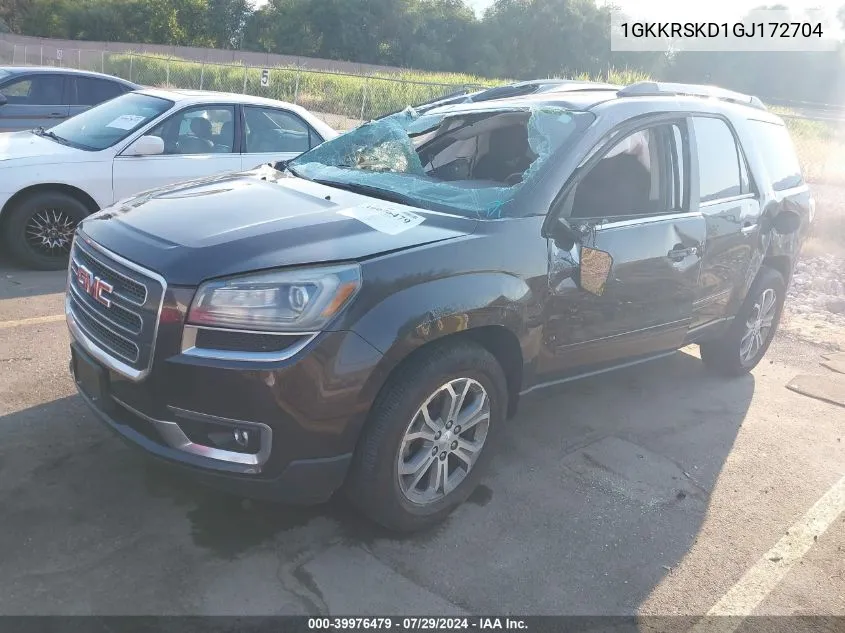 1GKKRSKD1GJ172704 2016 GMC Acadia Slt-2