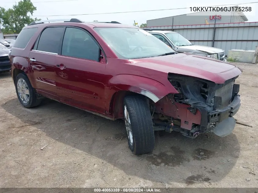 1GKKVTKD6GJ175258 2016 GMC Acadia Denali