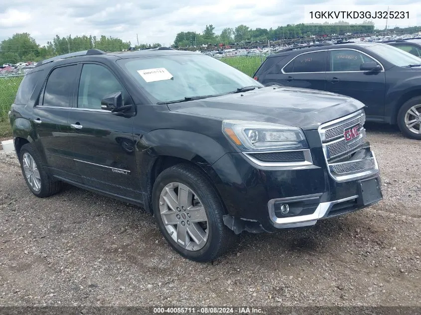 1GKKVTKD3GJ325231 2016 GMC Acadia Denali