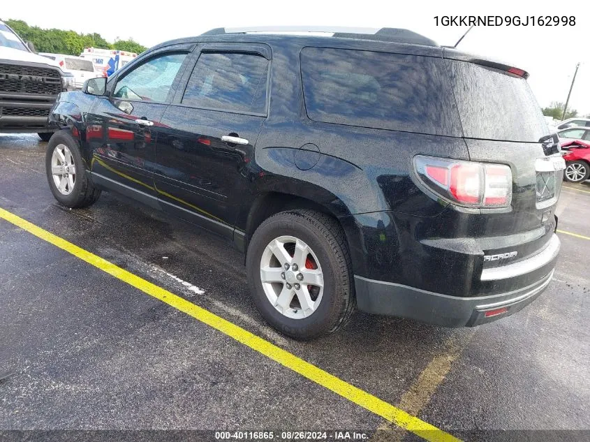 1GKKRNED9GJ162998 2016 GMC Acadia Sle-1