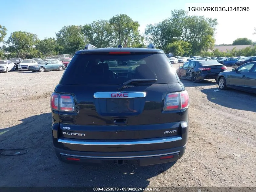 1GKKVRKD3GJ348396 2016 GMC Acadia Slt-1