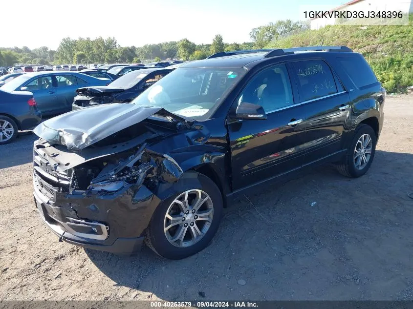 2016 GMC Acadia Slt-1 VIN: 1GKKVRKD3GJ348396 Lot: 40253579