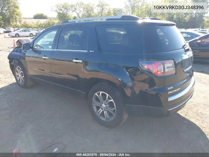 1GKKVRKD3GJ348396 2016 GMC Acadia Slt-1