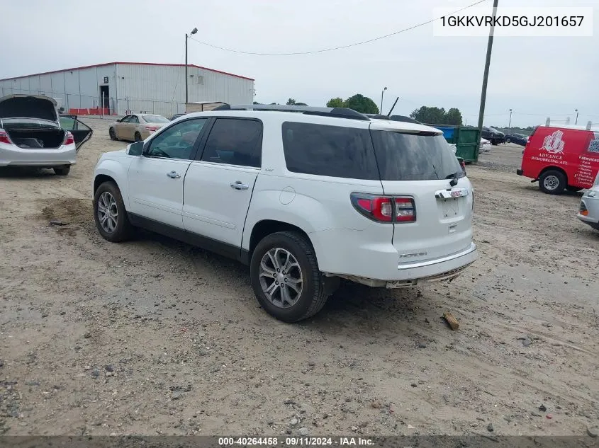 1GKKVRKD5GJ201657 2016 GMC Acadia Slt-1