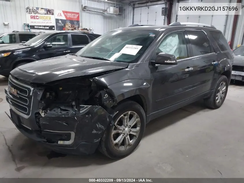 1GKKVRKD2GJ157696 2016 GMC Acadia Slt-1