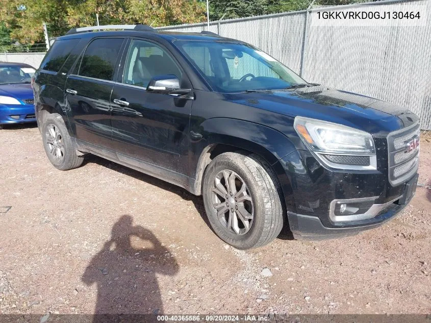 2016 GMC Acadia Slt-1 VIN: 1GKKVRKD0GJ130464 Lot: 40365586