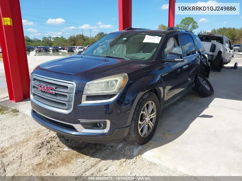 1GKKRRKD1GJ249886 2016 GMC Acadia Slt-1