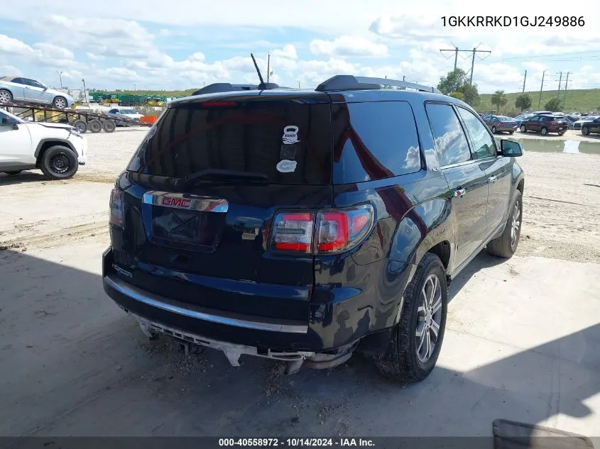 1GKKRRKD1GJ249886 2016 GMC Acadia Slt-1