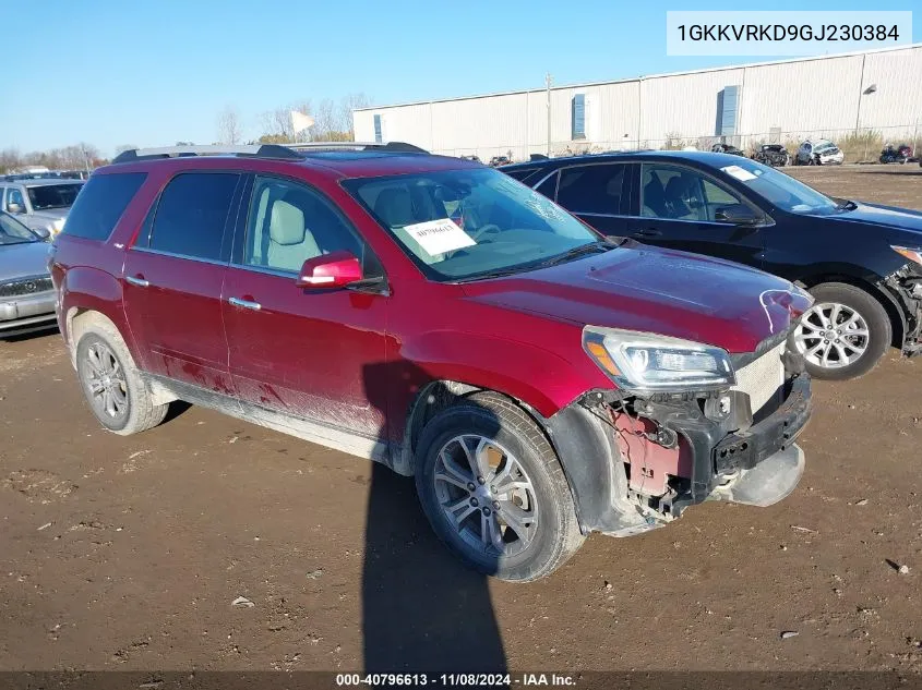 1GKKVRKD9GJ230384 2016 GMC Acadia Slt-1