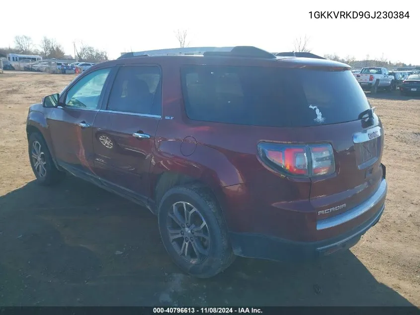 1GKKVRKD9GJ230384 2016 GMC Acadia Slt-1