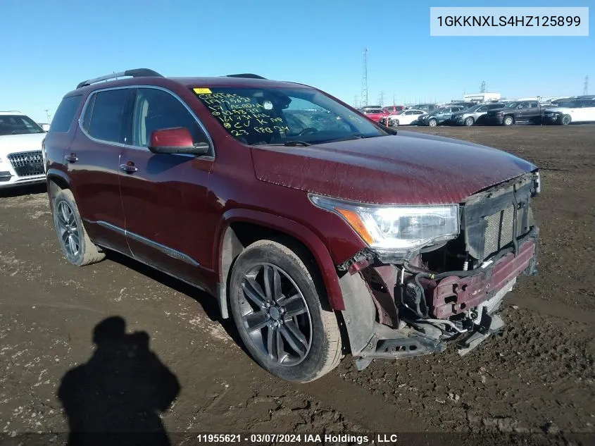 1GKKNXLS4HZ125899 2017 GMC Acadia Denali