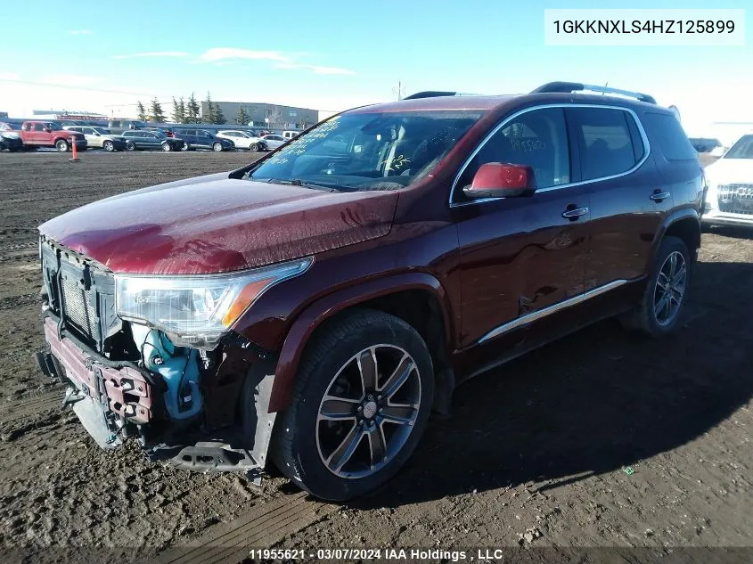 1GKKNXLS4HZ125899 2017 GMC Acadia Denali