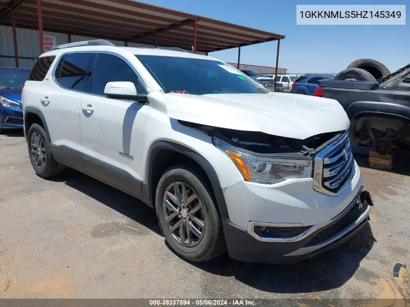 1GKKNMLS5HZ145349 2017 GMC Acadia Slt-1