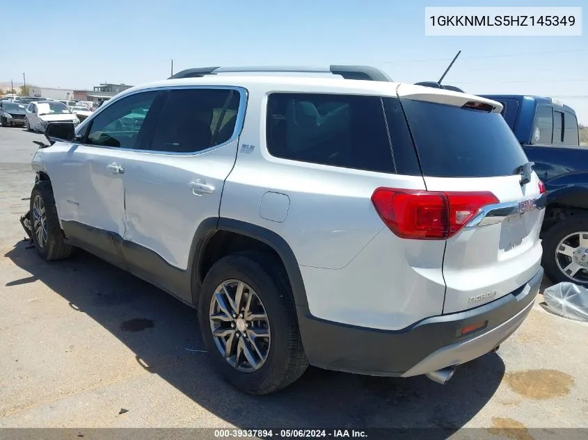 1GKKNMLS5HZ145349 2017 GMC Acadia Slt-1