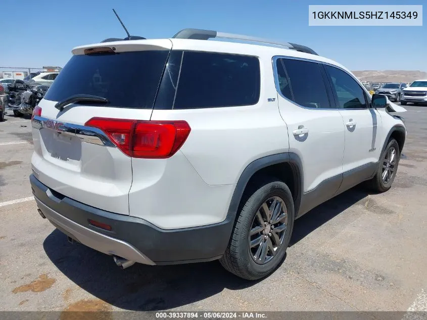 1GKKNMLS5HZ145349 2017 GMC Acadia Slt-1