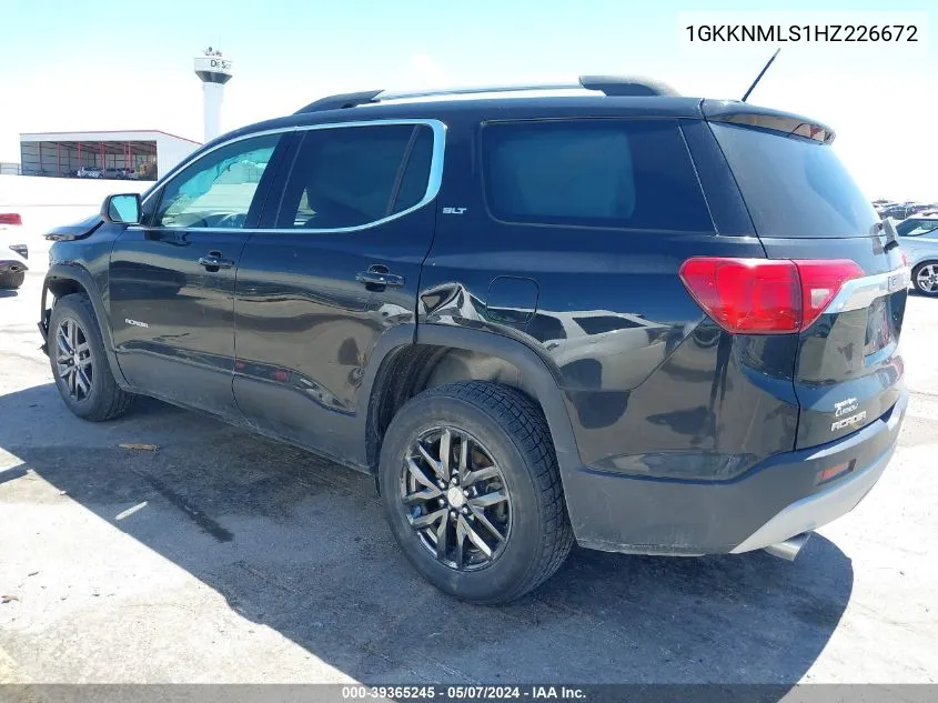 1GKKNMLS1HZ226672 2017 GMC Acadia Slt-1