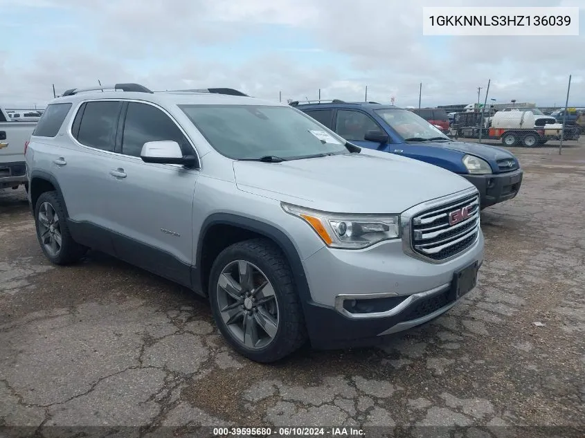 1GKKNNLS3HZ136039 2017 GMC Acadia Slt-2