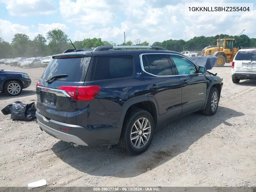 2017 GMC Acadia Sle-2 VIN: 1GKKNLLS8HZ255404 Lot: 39637738