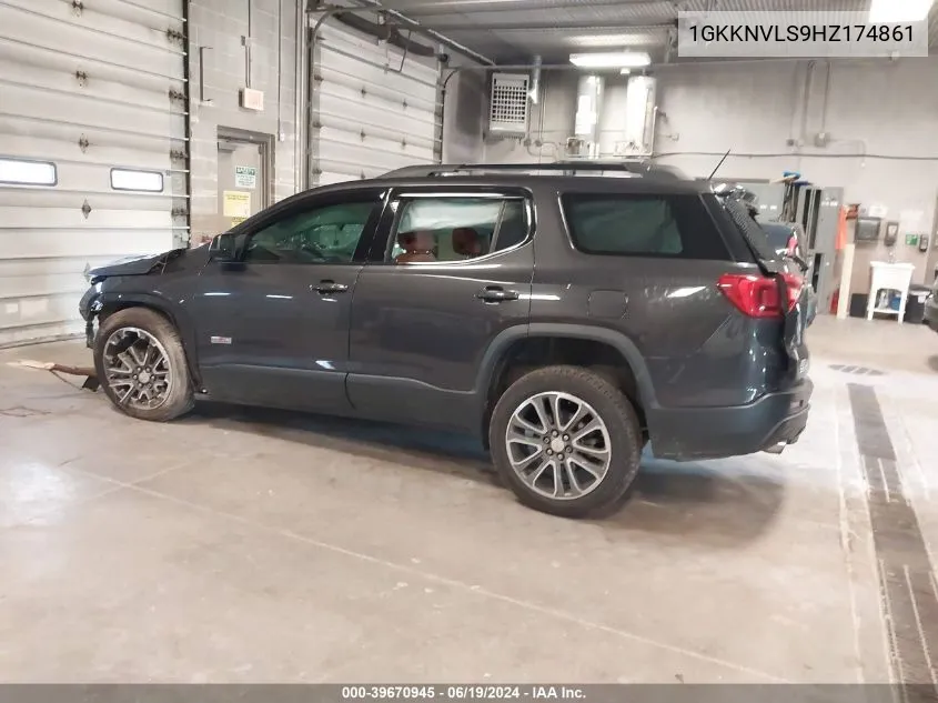 2017 GMC Acadia Slt-1 VIN: 1GKKNVLS9HZ174861 Lot: 39670945