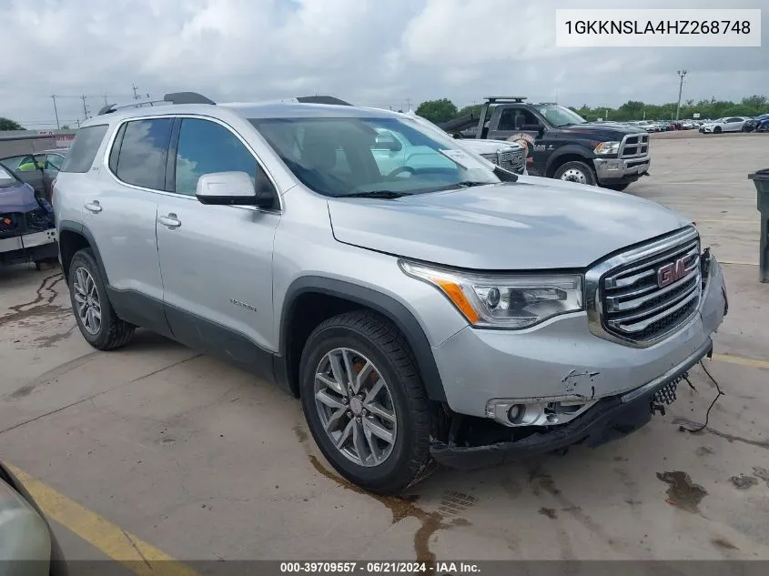 1GKKNSLA4HZ268748 2017 GMC Acadia Sle-2