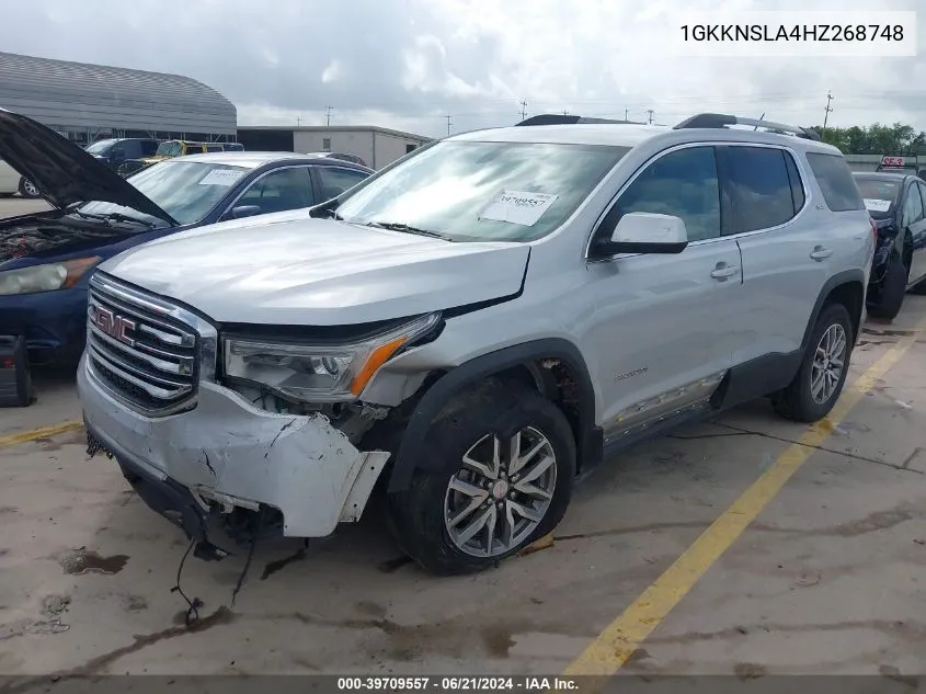 1GKKNSLA4HZ268748 2017 GMC Acadia Sle-2