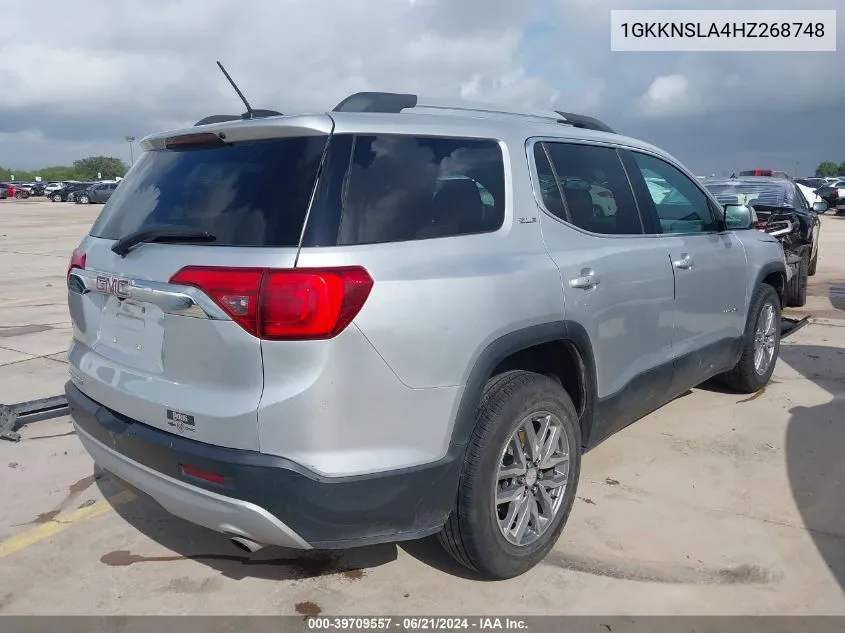 1GKKNSLA4HZ268748 2017 GMC Acadia Sle-2