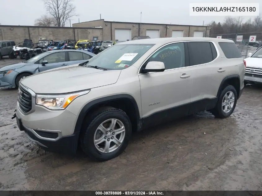 1GKKNKLA9HZ165180 2017 GMC Acadia Sle-1