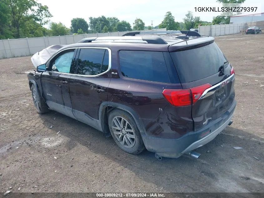 1GKKNLLS3HZ279397 2017 GMC Acadia Sle-2