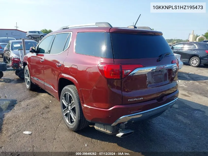 1GKKNPLS1HZ195473 2017 GMC Acadia Denali