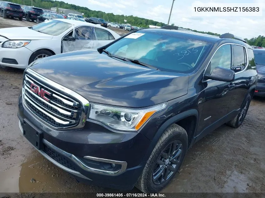 2017 GMC Acadia Slt-1 VIN: 1GKKNMLS5HZ156383 Lot: 39861405