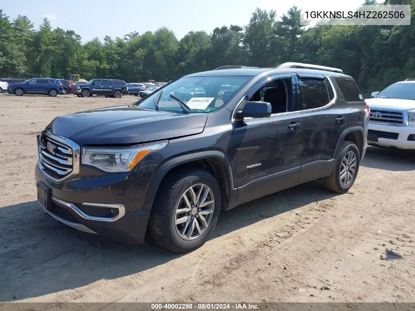 2017 GMC Acadia Sle-2 VIN: 1GKKNSLS4HZ262506 Lot: 40002298