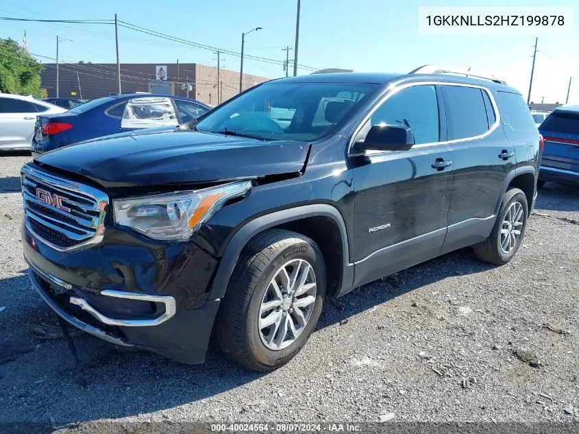 2017 GMC Acadia Sle-2 VIN: 1GKKNLLS2HZ199878 Lot: 40024554