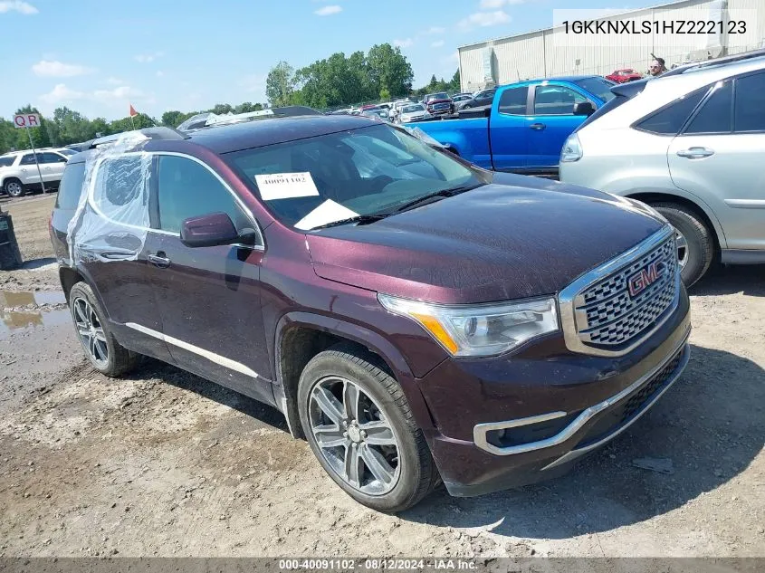 1GKKNXLS1HZ222123 2017 GMC Acadia Denali