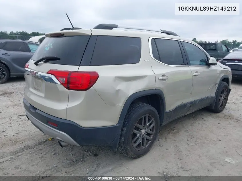 1GKKNULS9HZ149212 2017 GMC Acadia Slt-1