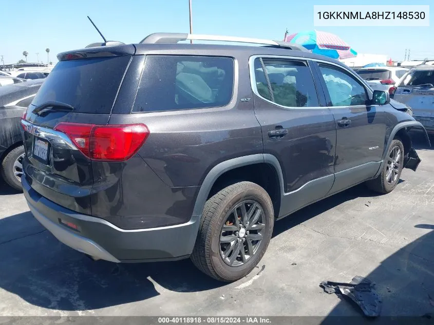 2017 GMC Acadia Slt-1 VIN: 1GKKNMLA8HZ148530 Lot: 40118918