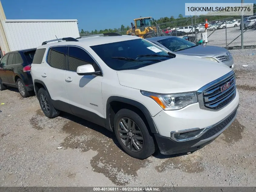 1GKKNMLS6HZ137776 2017 GMC Acadia Slt-1