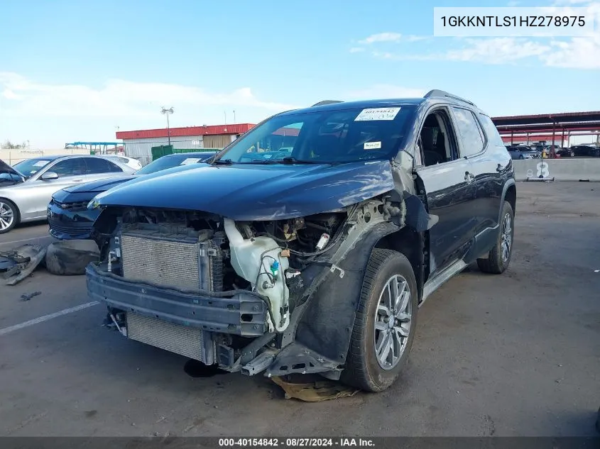 2017 GMC Acadia Sle-2 VIN: 1GKKNTLS1HZ278975 Lot: 40154842